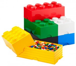 Контейнеры для хранения кубиков, минифигурок LEGO
