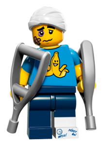 Конструктор LEGO® Collectable Minifigures Незграбний хлопець