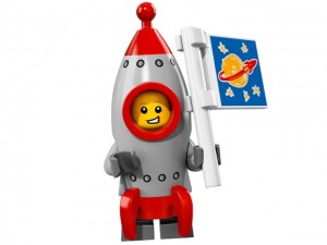 Конструктор LEGO® Collectable Minifigures Аніматор в костюмі ракети