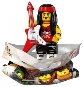 Конструктор LEGO® Minifigures Гонг & Рокер-гітарист Конструктор LEGO® Minifigures Гонг & Рокер-гітарист
