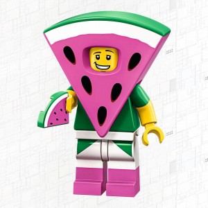Конструктор LEGO® Collectable Minifigures Чувак у костюмі Арбуза Конструктор LEGO® Collectable Minifigures Чувак у костюмі Арбуза