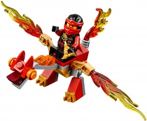 Конструктор LEGO Ninjago Міні дракон Кая Конструктор LEGO Ninjago Міні дракон Кая