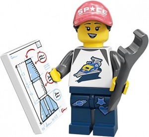 Конструктор LEGO® Collectable Minifigures Фанат космосу