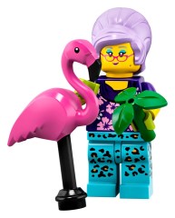 Конструктор LEGO® Collectable Minifigures Садівниця з фламинго Конструктор LEGO® Collectable Minifigures Садівниця з фламинго