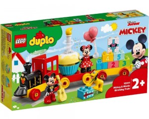 Конструктор LEGO® DUPLO® Святковий потяг Міккі та Мінні Конструктор LEGO® DUPLO® Святковий потяг Міккі та Мінні