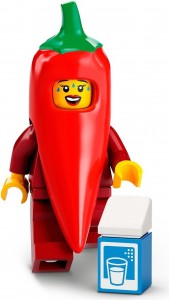 Конструктор LEGO® Collectable Minifigures Дівчинка у костюмі перцю чілі