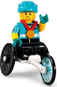 Конструктор LEGO® Collectable Minifigures Гонщик на інвалідних візках