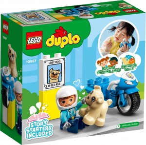 Конструктор LEGO® DUPLO® Поліцейський мотоцикл Конструктор LEGO® DUPLO® Поліцейський мотоцикл