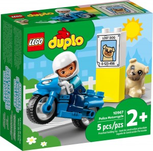 Конструктор LEGO® DUPLO® Поліцейський мотоцикл Конструктор LEGO® DUPLO® Поліцейський мотоцикл
