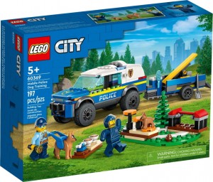 Конструктор LEGO® CITY Мобільний майданчик для дресування поліцейських собак Конструктор LEGO® CITY Мобільний майданчик для дресування поліцейських собак
