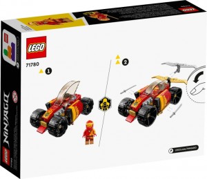 Конструктор LEGO® NINJAGO® Гоночний автомобіль ніндзя Кая EVO Конструктор LEGO® NINJAGO® Гоночний автомобіль ніндзя Кая EVO