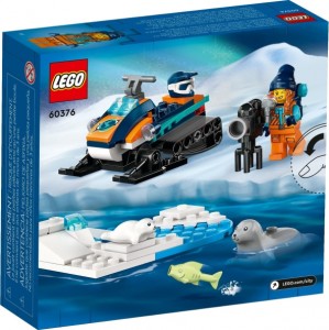 Конструктор LEGO® CITY Арктичний дослідницький снігохід