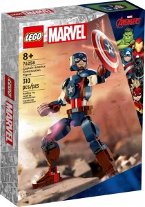 Конструктор LEGO® MARVEL™ SUPER HEROES Фігурка Капітана Америка для складання Конструктор LEGO® MARVEL™ SUPER HEROES Фігурка Капітана Америка для складання