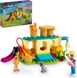 Конструктор LEGO® FRIENDS Пригоди на котячому ігровому майданчику