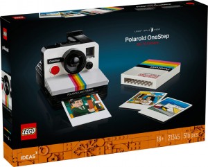 Конструктор LEGO Ideas Фотоапарат Polaroid OneStep SX-70 Конструктор LEGO Ideas Фотоапарат Polaroid OneStep SX-70