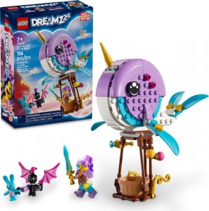 Конструктор LEGO® DREAMZzz Повітряна куля Іззі «Нарвал» Конструктор LEGO® DREAMZzz Повітряна куля Іззі «Нарвал»