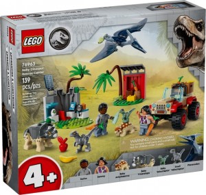 Конструктор LEGO® JURASSIC WORLD™ Центр порятунку дитинчат динозаврів Конструктор LEGO® JURASSIC WORLD™ Центр порятунку дитинчат динозаврів
