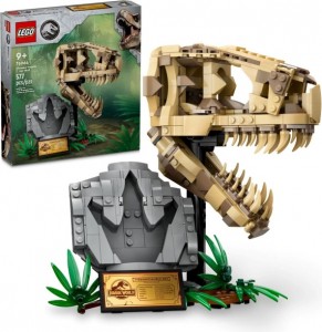 Конструктор LEGO® JURASSIC WORLD™ Скамʼянілості динозаврів:череп T. rex Конструктор LEGO® JURASSIC WORLD™ Скамʼянілості динозаврів:череп T. rex