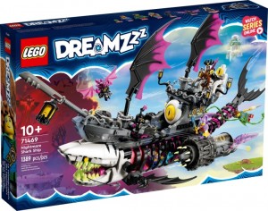 Конструктор LEGO® DREAMZzz Страхітливий корабель «Акула» 