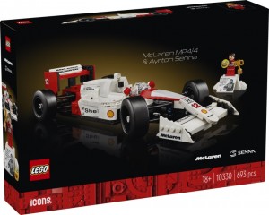 Конструктор LEGO® ICONS™ McLaren MP4/4 і Айртон Сенна