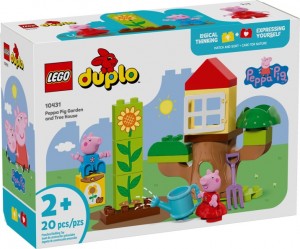 Конструктор LEGO® DUPLO® Свинка Пеппа™ Сад і будиночок на дереві Пеппи Конструктор LEGO® DUPLO® Свинка Пеппа™ Сад і будиночок на дереві Пеппи