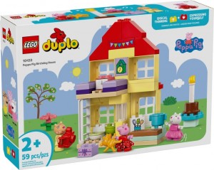 Конструктор LEGO® DUPLO® Свинка Пеппа™ Святковий будинок Пеппи Конструктор LEGO® DUPLO® Свинка Пеппа™ Святковий будинок Пеппи