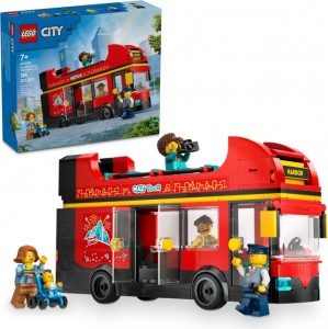 Конструктор LEGO® CITY Червоний двоповерховий екскурсійний автобус Конструктор LEGO® CITY Червоний двоповерховий екскурсійний автобус
