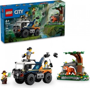 Конструктор LEGO® CITY Позашляховик для дослідження джунглів