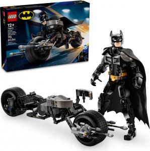 Конструктор LEGO® DC COMICS™ SUPER HEROES Фігурка Бетмена для складання та Bat-Pod Bike Конструктор LEGO® DC COMICS™ SUPER HEROES Фігурка Бетмена для складання та Bat-Pod Bike
