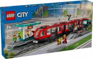 Конструктор LEGO® CITY Трамвай і вокзал у центрі міста Конструктор LEGO® CITY Трамвай і вокзал у центрі міста
