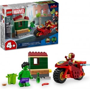 Конструктор LEGO® MARVEL™ SUPER HEROES Залізна Людина на мотоциклі та Галк Конструктор LEGO® MARVEL™ SUPER HEROES Залізна Людина на мотоциклі та Галк