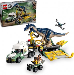 Конструктор LEGO® JURASSIC WORLD™ Місії динозаврів: Вантажівка для перевезення Алозавра Конструктор LEGO® JURASSIC WORLD™ Місії динозаврів: Вантажівка для перевезення Алозавра