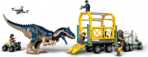Конструктор LEGO® JURASSIC WORLD™ Місії динозаврів: Вантажівка для перевезення Алозавра Конструктор LEGO® JURASSIC WORLD™ Місії динозаврів: Вантажівка для перевезення Алозавра