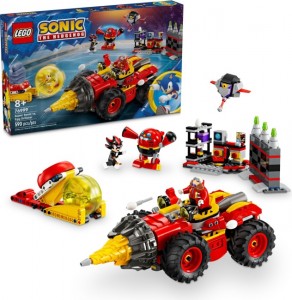 Конструктор LEGO® Sonic the Hedgehog™ Супер Сонік проти Яйця-бурильника Конструктор LEGO® Sonic the Hedgehog™ Супер Сонік проти Яйця-бурильника
