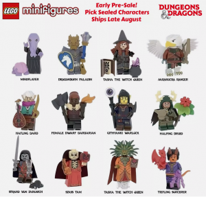Конструктор LEGO® Collectable Minifigures Dungeons & Dragons повна колекція Конструктор LEGO® Collectable Minifigures Dungeons & Dragons повна колекція