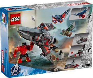 Конструктор LEGO® Super Heroes Marvel™ Капітан Америка проти Червоного Халка Конструктор LEGO® Super Heroes Marvel™ Капітан Америка проти Червоного Халка
