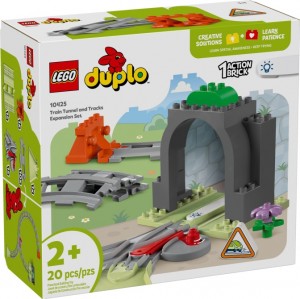 Конструктор LEGO® DUPLO® Додатковий набір. Залізничний тунель і колії Конструктор LEGO® DUPLO® Додатковий набір. Залізничний тунель і колії
