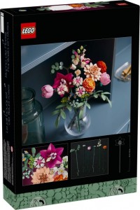 Конструктор LEGO® Botanical collection Милий рожевий букет квітів