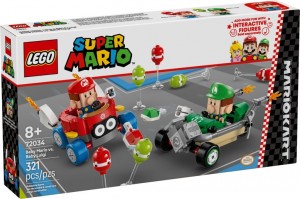 Конструктор LEGO® Super Mario™ Малюк Маріо проти малюка Луїджі Конструктор LEGO® Super Mario™ Малюк Маріо проти малюка Луїджі