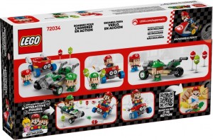 Конструктор LEGO® Super Mario™ Малюк Маріо проти малюка Луїджі Конструктор LEGO® Super Mario™ Малюк Маріо проти малюка Луїджі