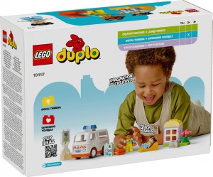 Конструктор LEGO® DUPLO® Швидка допомога та водій Конструктор LEGO® DUPLO® Швидка допомога та водій