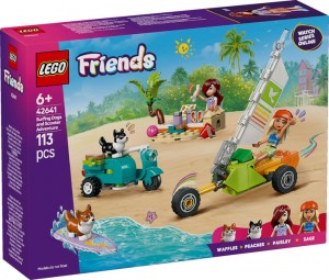 Конструктор LEGO® FRIENDS Собачі пригоди на серфі та скутері Конструктор LEGO® FRIENDS Собачі пригоди на серфі та скутері