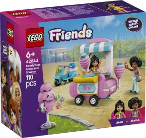 Конструктор LEGO® FRIENDS Ятка із солодкою ватою та скутером Конструктор LEGO® FRIENDS Ятка із солодкою ватою та скутером