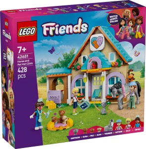 Конструктор LEGO® FRIENDS Ветеринарна клініка для коней і домашніх улюбленців Конструктор LEGO® FRIENDS Ветеринарна клініка для коней і домашніх улюбленців