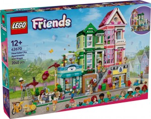 Конструктор LEGO® FRIENDS Хартлейк-Сіті. Квартири і крамниці Конструктор LEGO® FRIENDS Хартлейк-Сіті. Квартири і крамниці