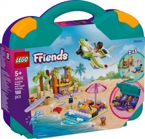 Конструктор LEGO® FRIENDS Творча валіза для подорожей і відпочинку на пляжі Конструктор LEGO® FRIENDS Творча валіза для подорожей і відпочинку на пляжі