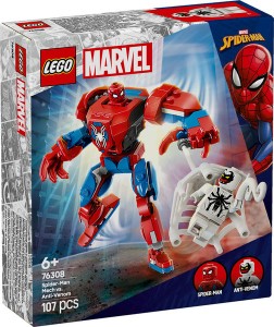 Конструктор LEGO® Super Heroes Marvel™ Робот Людини Павука проти Анти-Венома Конструктор LEGO® Super Heroes Marvel™ Робот Людини Павука проти Анти-Венома