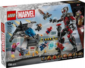 Конструктор LEGO® Super Heroes Marvel™ Перший месник: Протистояння Пригодницька битва Конструктор LEGO® Super Heroes Marvel™ Перший месник: Протистояння Пригодницька битва