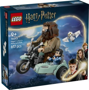 Конструктор LEGO® HARRY POTTER™ Поїздка Геґріда й Гаррі на мотоциклі Конструктор LEGO® HARRY POTTER™ Поїздка Геґріда й Гаррі на мотоциклі