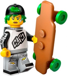 Конструктор LEGO® Collectable Minifigures Series 27 Лонгбордист Конструктор LEGO® Collectable Minifigures Series 27 Лонгбордист